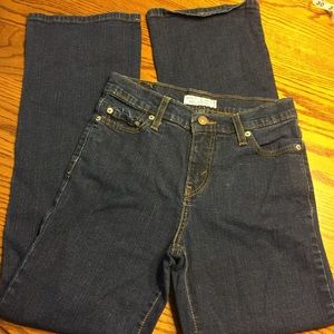 Levi's perfectly slimming bootcut jeans